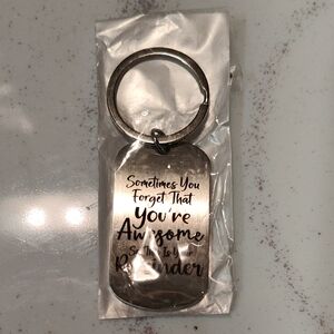 Keychain With A Quote -new